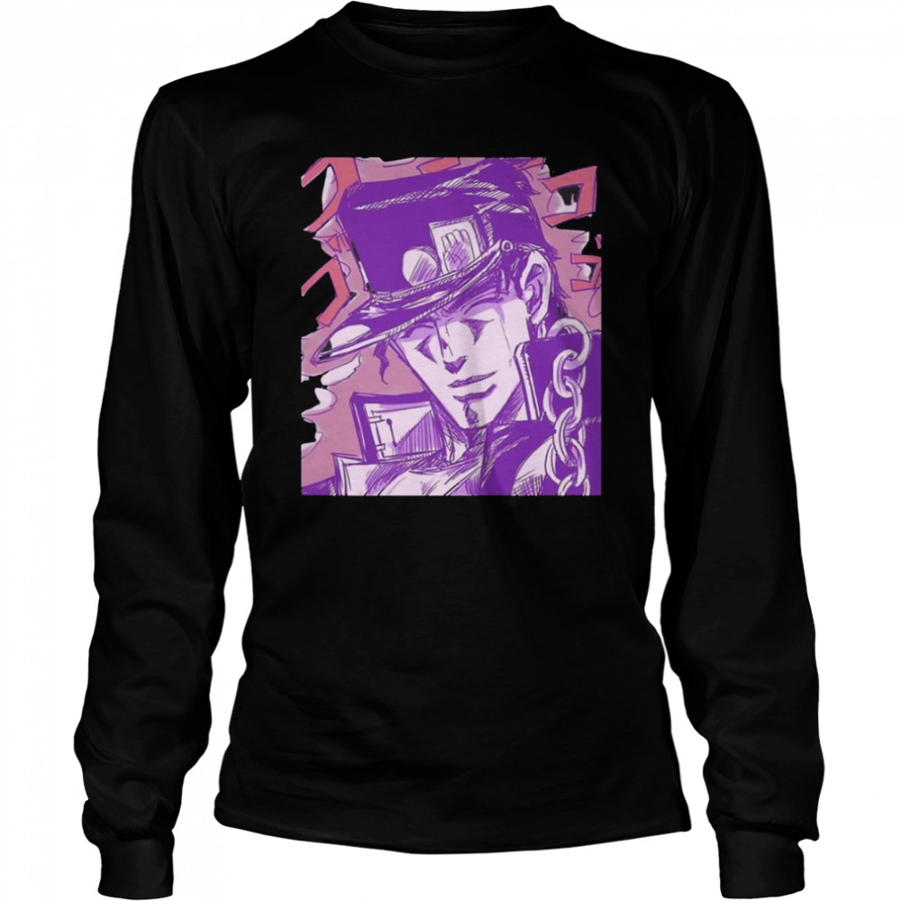 Smiling Jotaro Kujo JoJo’s Bizarre Adventure shirt - T Shirt Classic