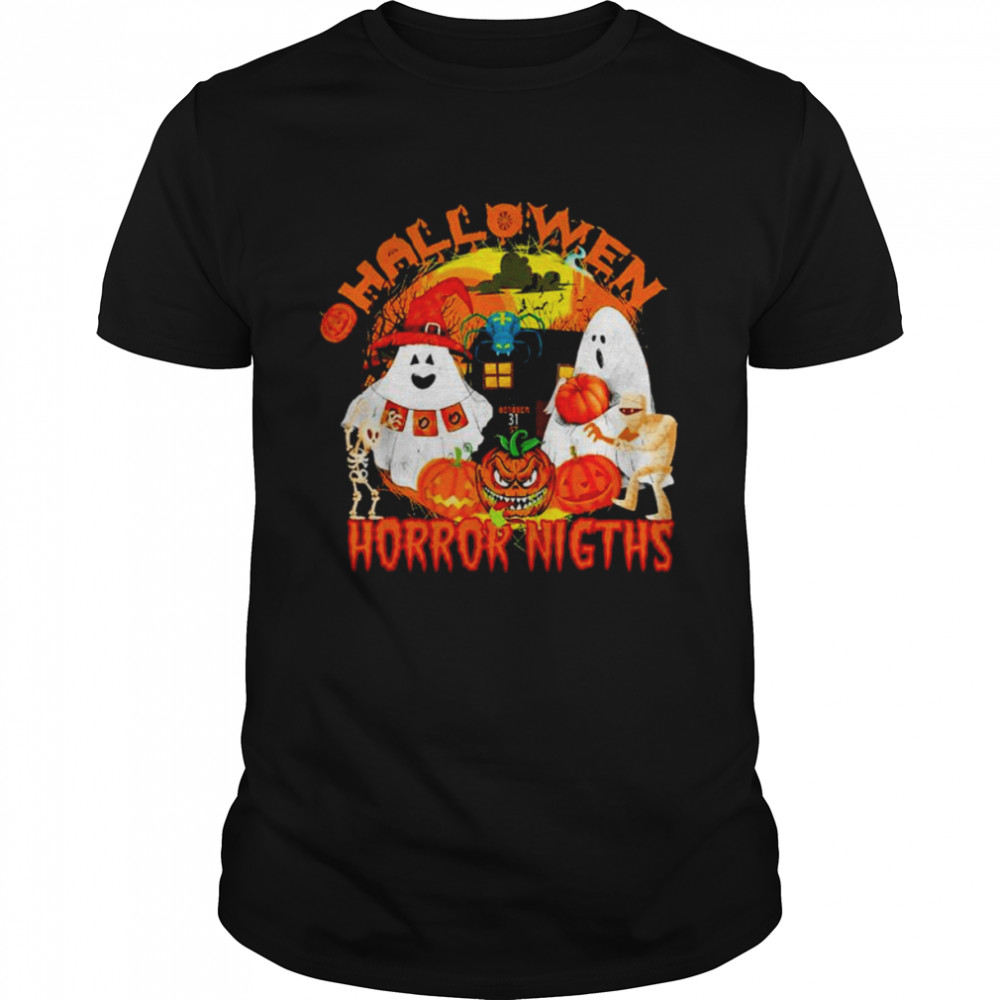 Boo Halloween horror nights shirt