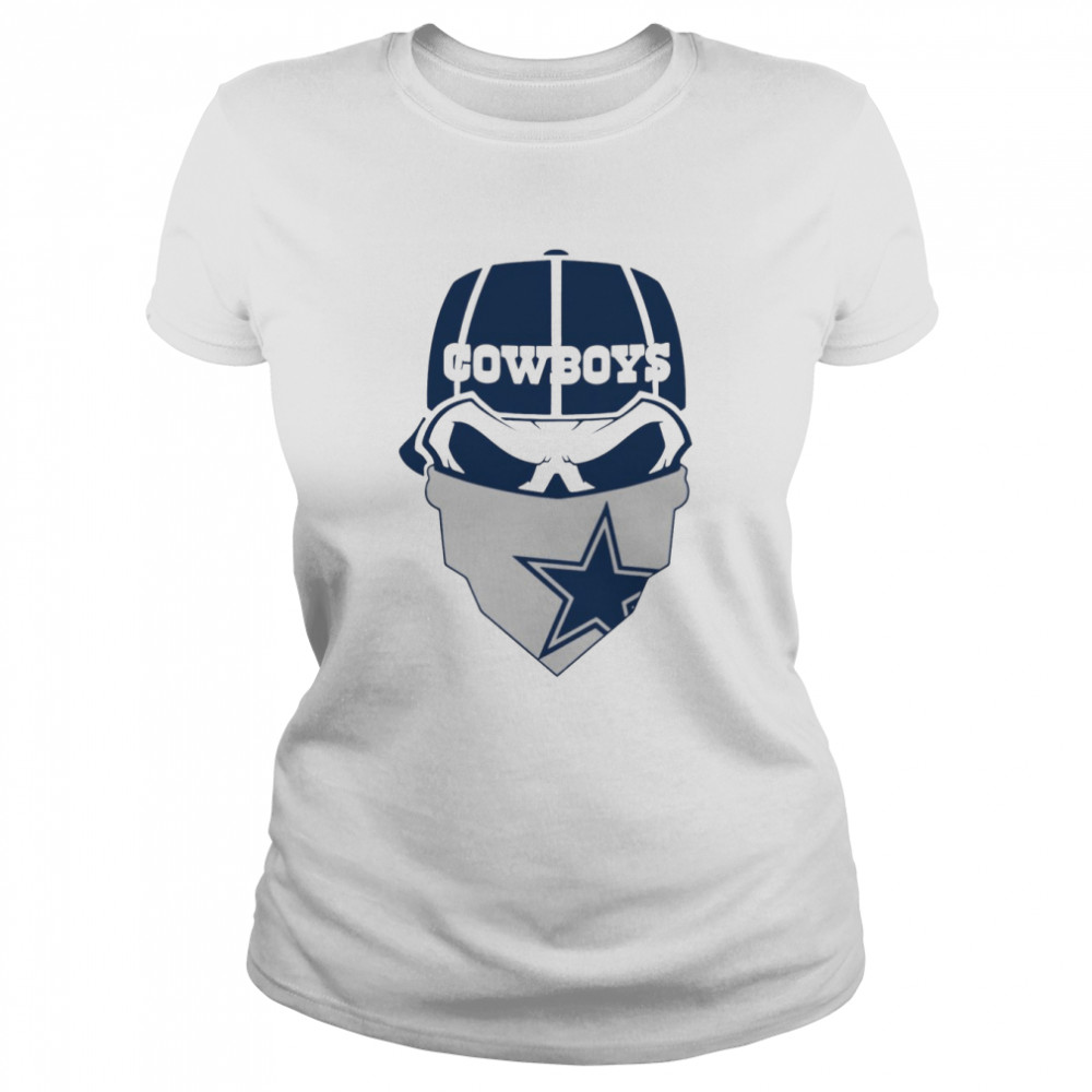 Dallas Cowboys Skull Face shirt - T Shirt Classic