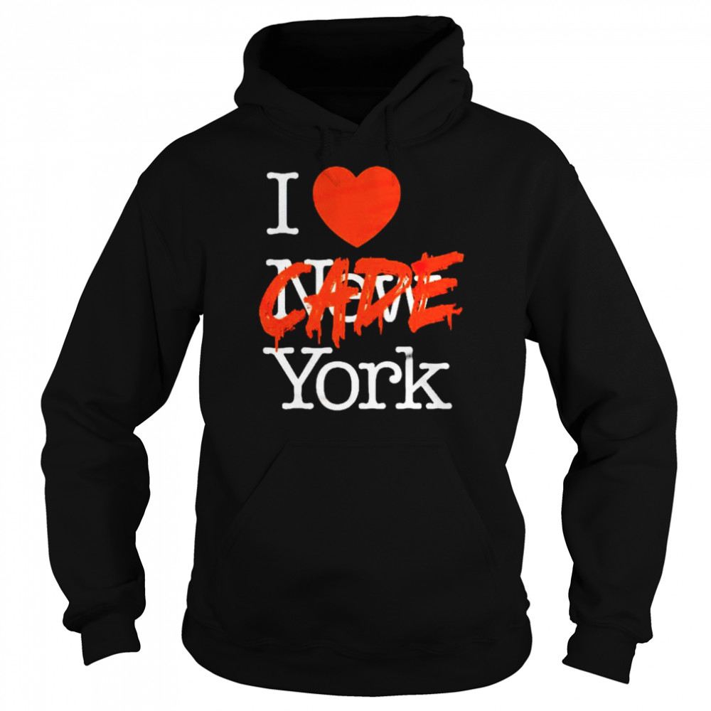 i love Cade York shirt Unisex Hoodie