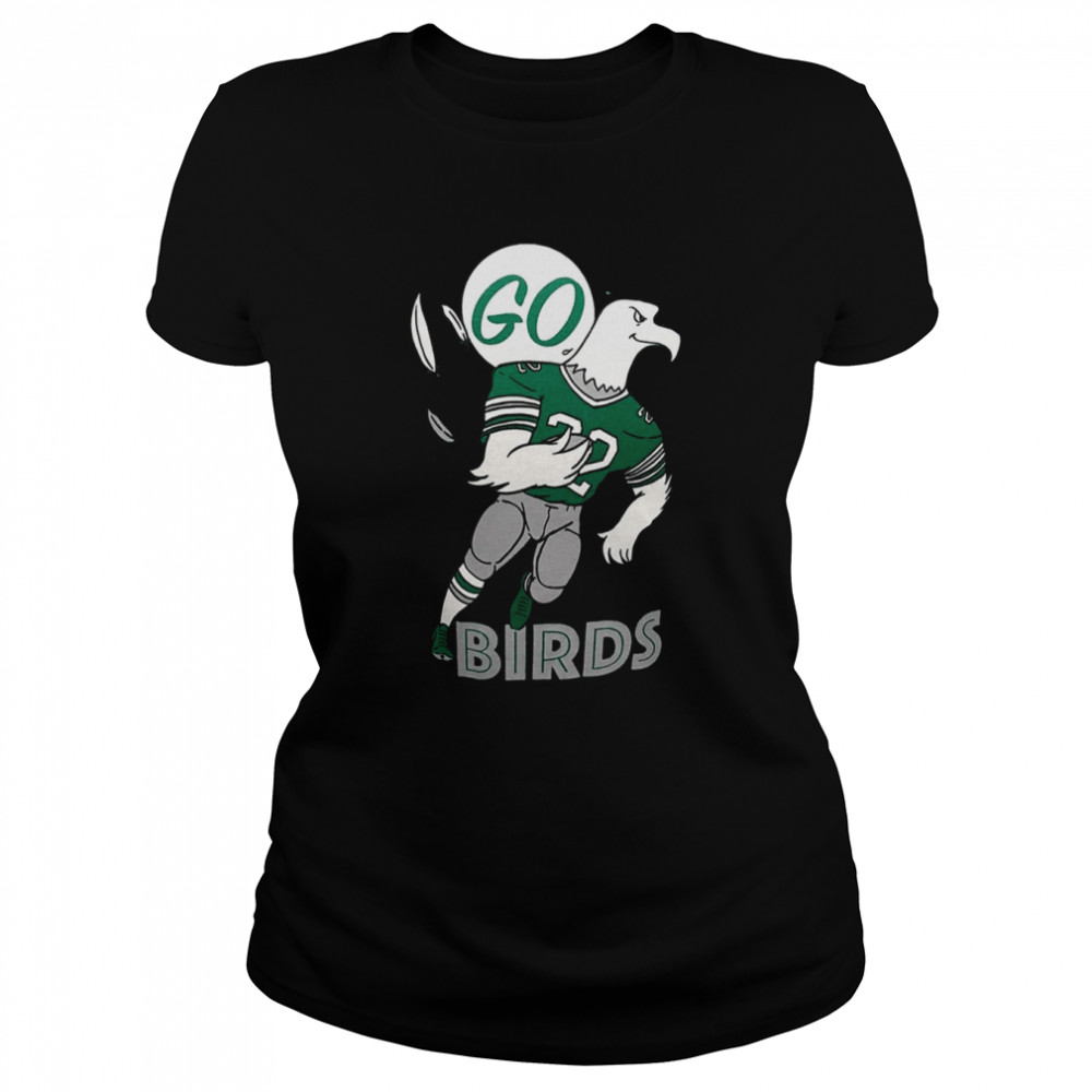 Philadelphia Eagles Womens Kelly Green Ringer Short Sleeve T-Shirt