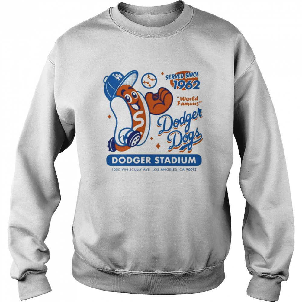 Dodgers Baseball T-ShirtDodger Dogs Since 1962 Classic T-Shirt for Sale  by JesseMark1