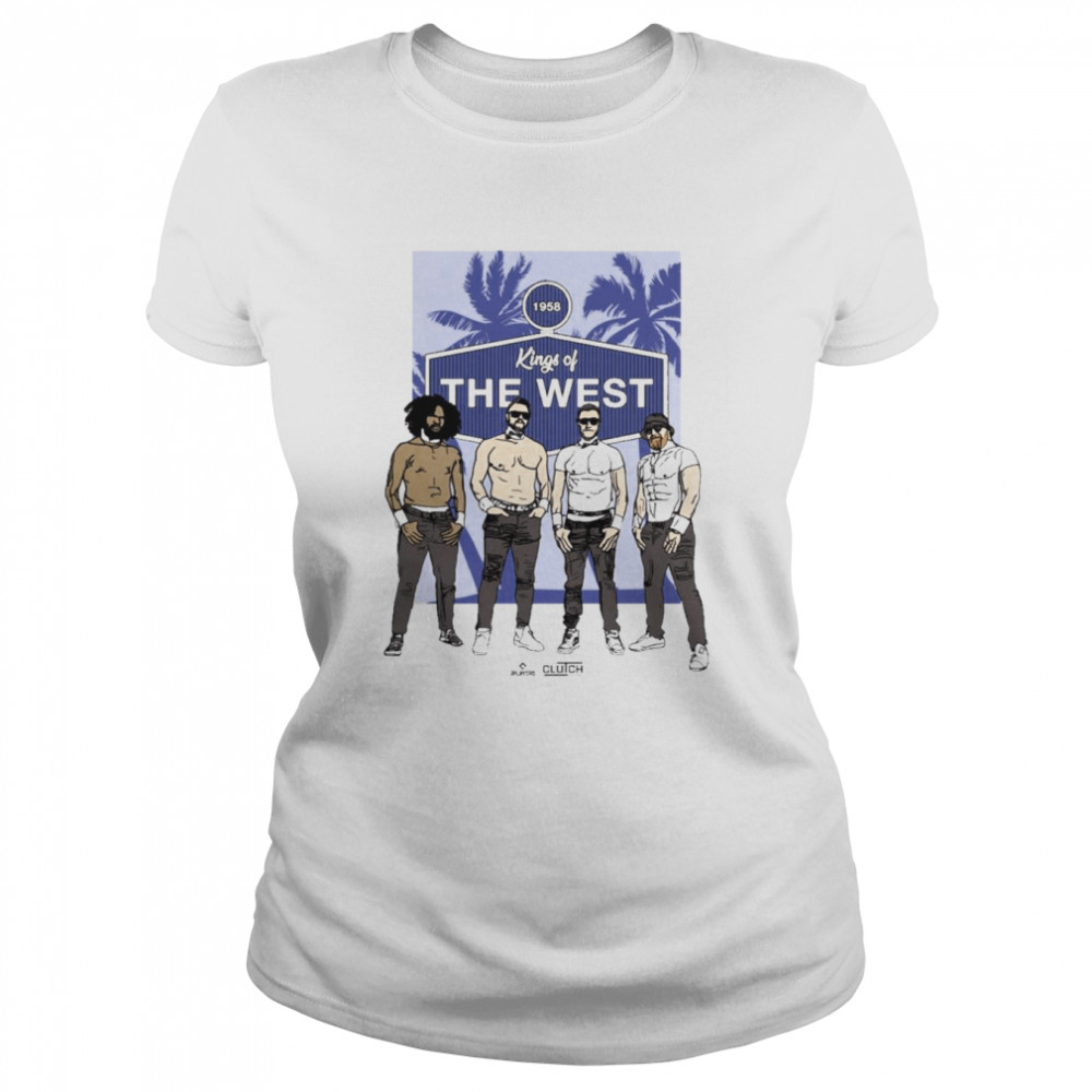 Los Angeles Dodgers Kings of The West 2022 Shirt - NVDTeeshirt