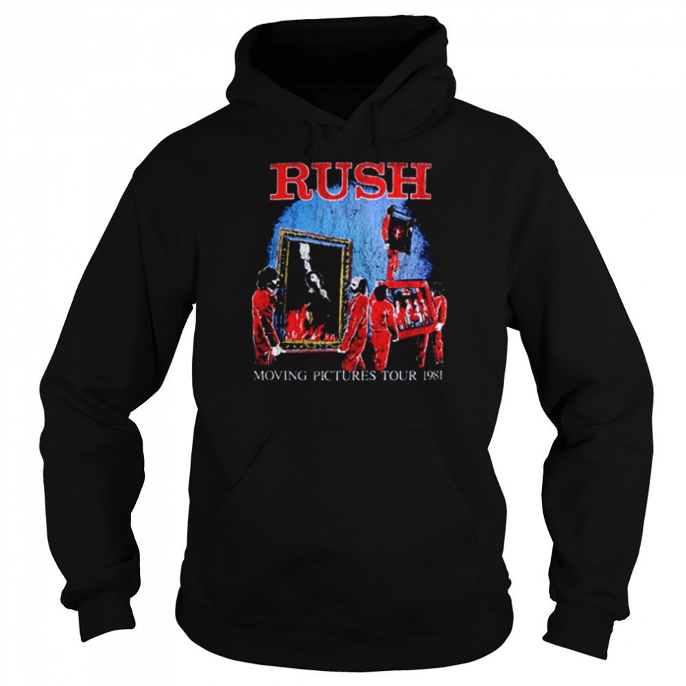 Rubriek Wat dan ook Jeugd Rush Moving Pictures 1981 World Tour Rock shirt - T Shirt Classic