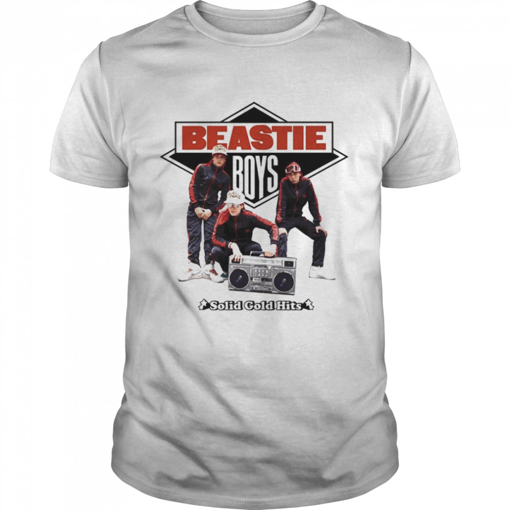 brugerdefinerede Rusland håndflade The Beastie Boys Solid Gold Hits shirt - T Shirt Classic