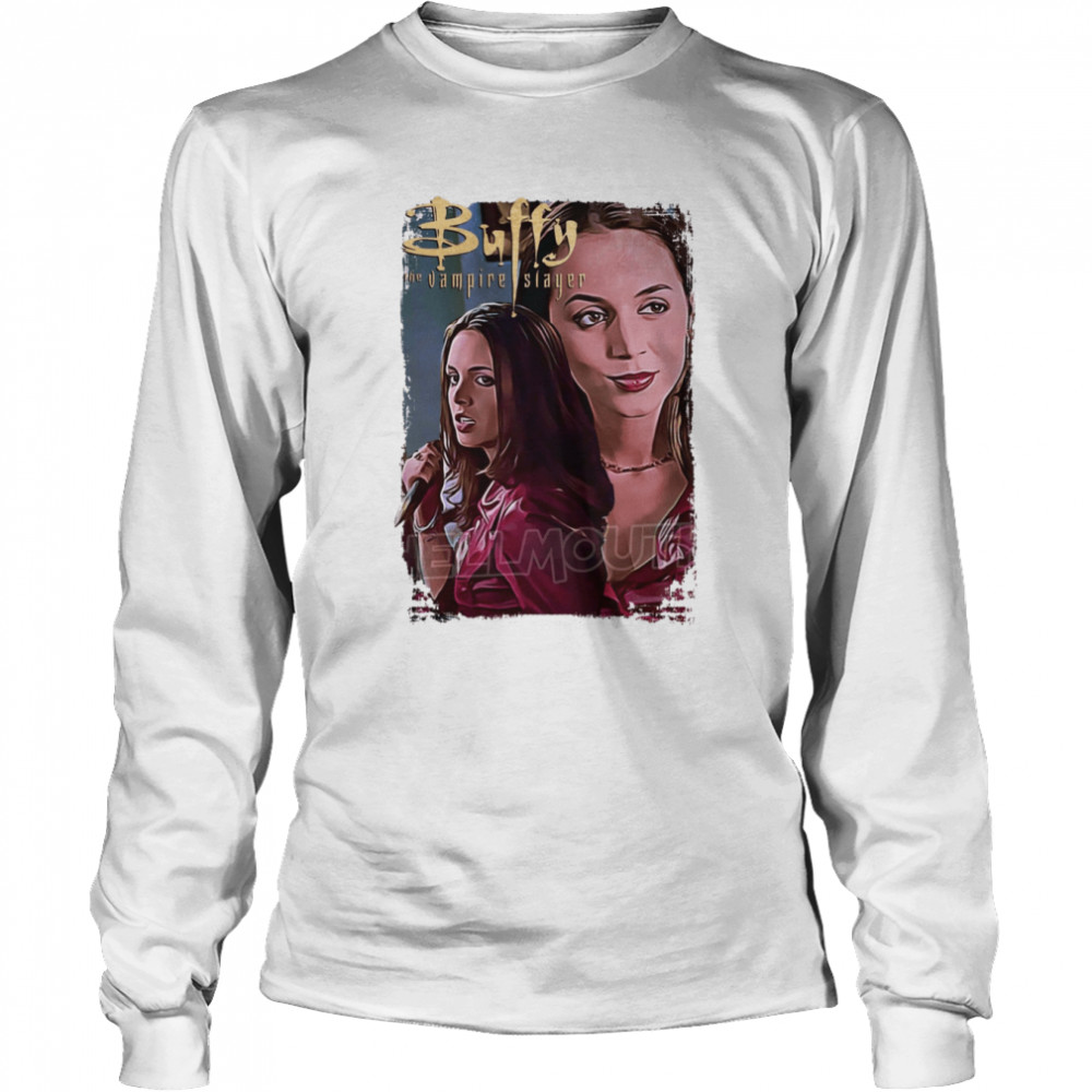 Buffy The Vampire Slayer Faith Eliza Dushku Custom Halloween shirt Long Sleeved T-shirt