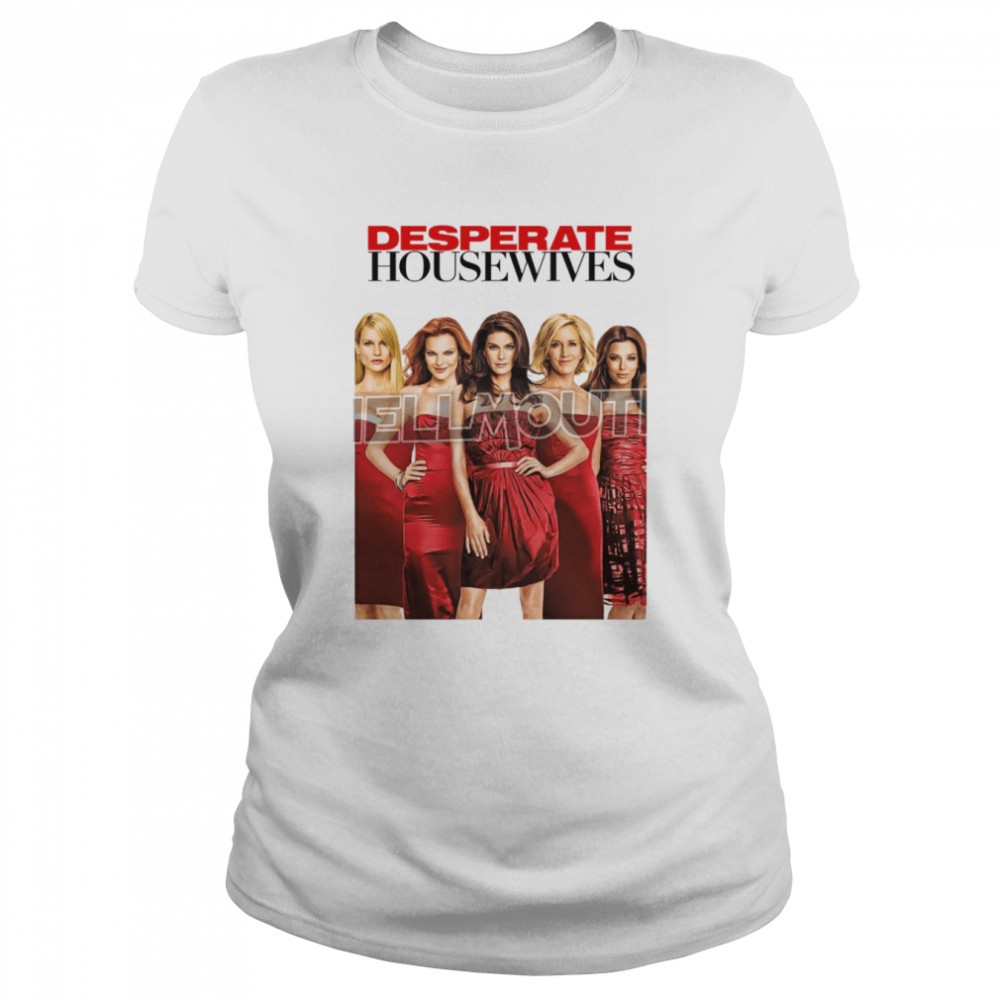 Desperate Housewives Teri Hatcher Halloween shirt Classic Women's T-shirt