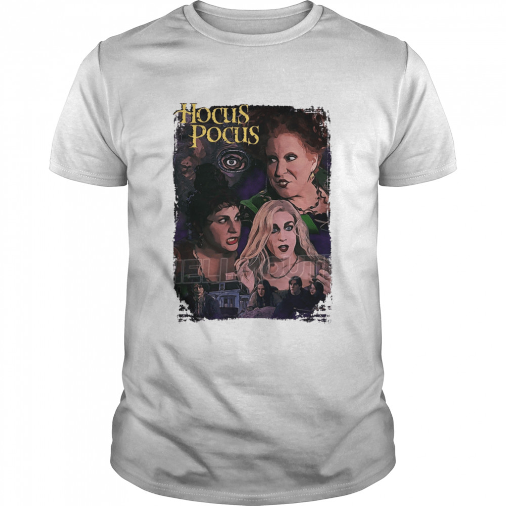 Hocus Pocus Winifred Sanderson Sisters Available Bette Midler Sarah Jessica Parker Halloween shirt