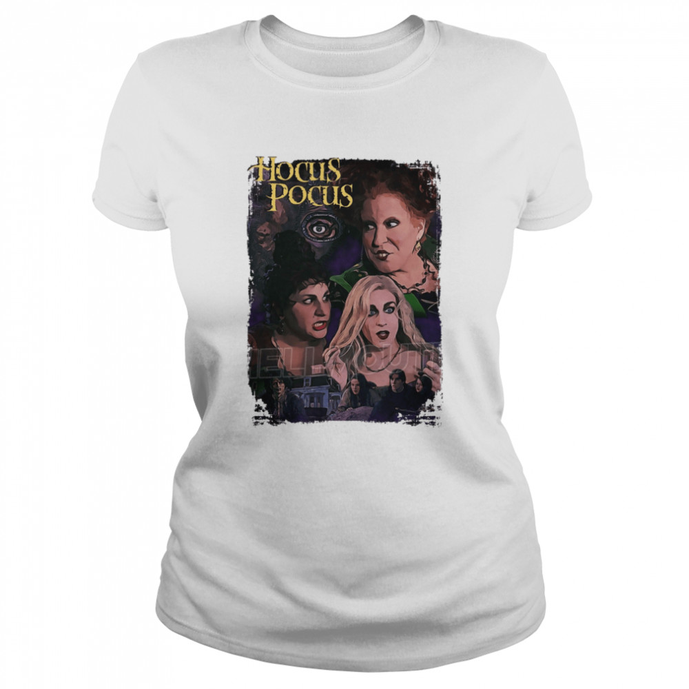 Hocus Pocus Winifred Sanderson Sisters Available Bette Midler Sarah Jessica Parker Halloween shirt Classic Women's T-shirt