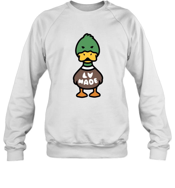 Lv made the lionel Messi duck t-shirt, hoodie, sweater, long sleeve and  tank top