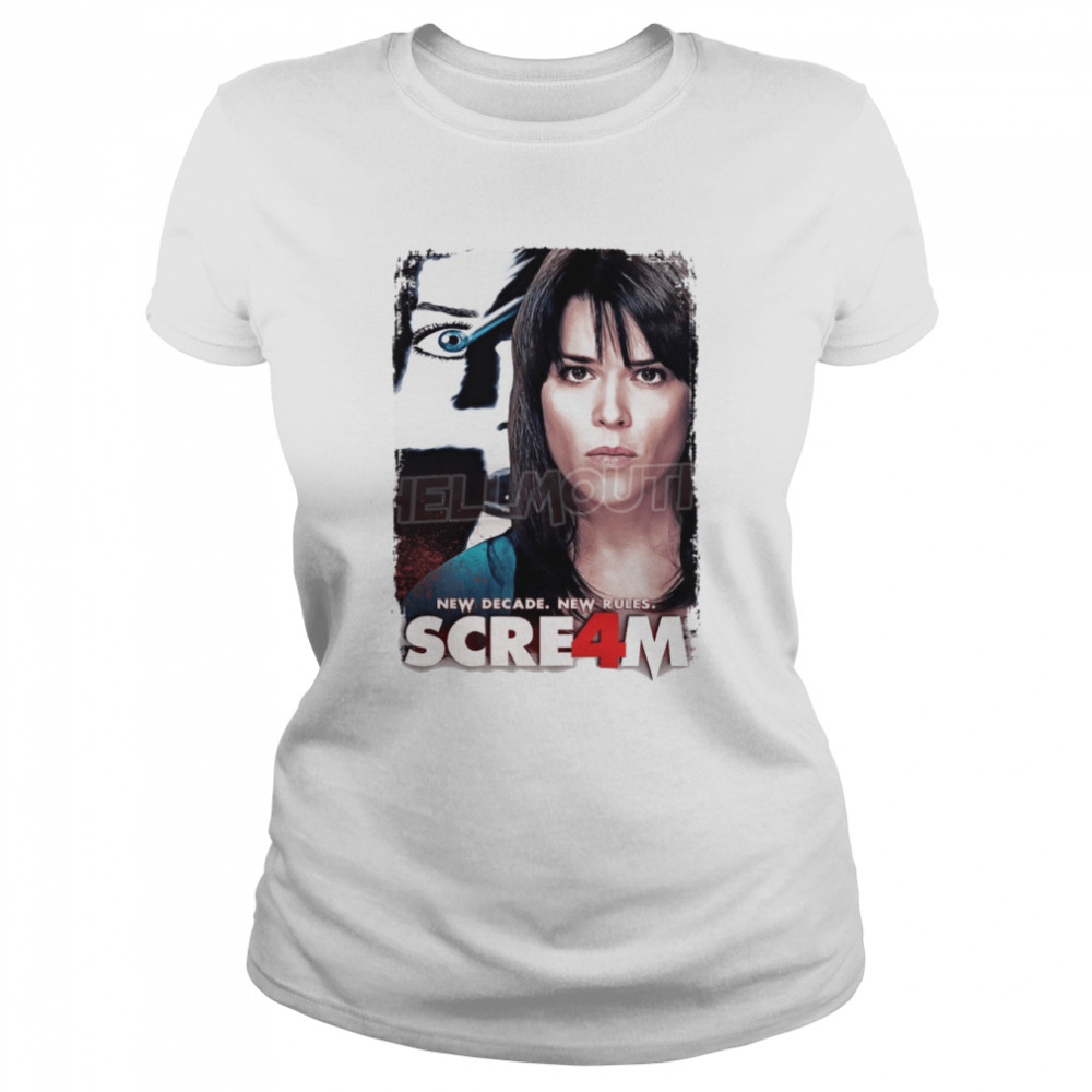 SIDNEY PRESCOTT SCREAM Shirt Neve Campbell Scary Movie Shirt 