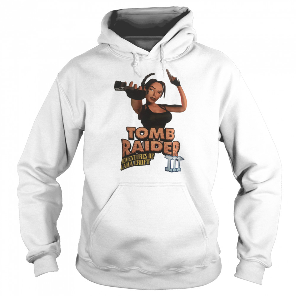 Tomb Raider 3 Adventures Of Lara Croft Halloween shirt Unisex Hoodie
