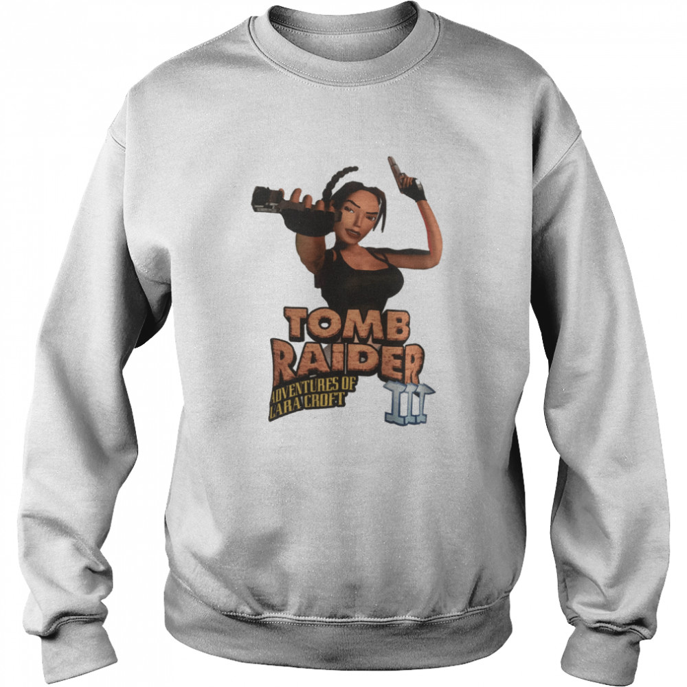 Tomb Raider 3 Adventures Of Lara Croft Halloween shirt Unisex Sweatshirt