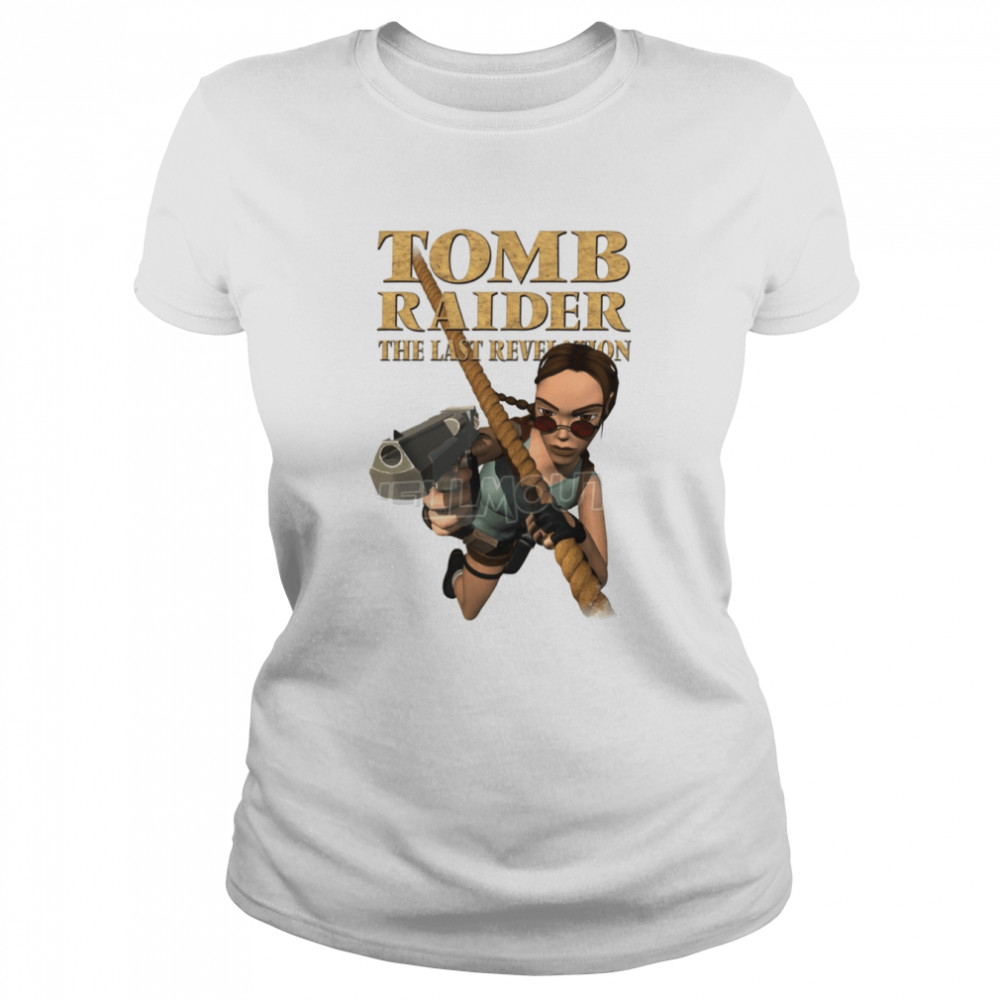 Tomb Raider Lara Croft The Last Revelation Halloween shirt Classic Women's T-shirt