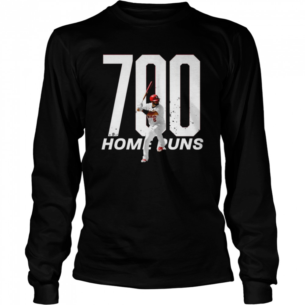 Official homerun club albert pujols 700 2022 shirt, hoodie