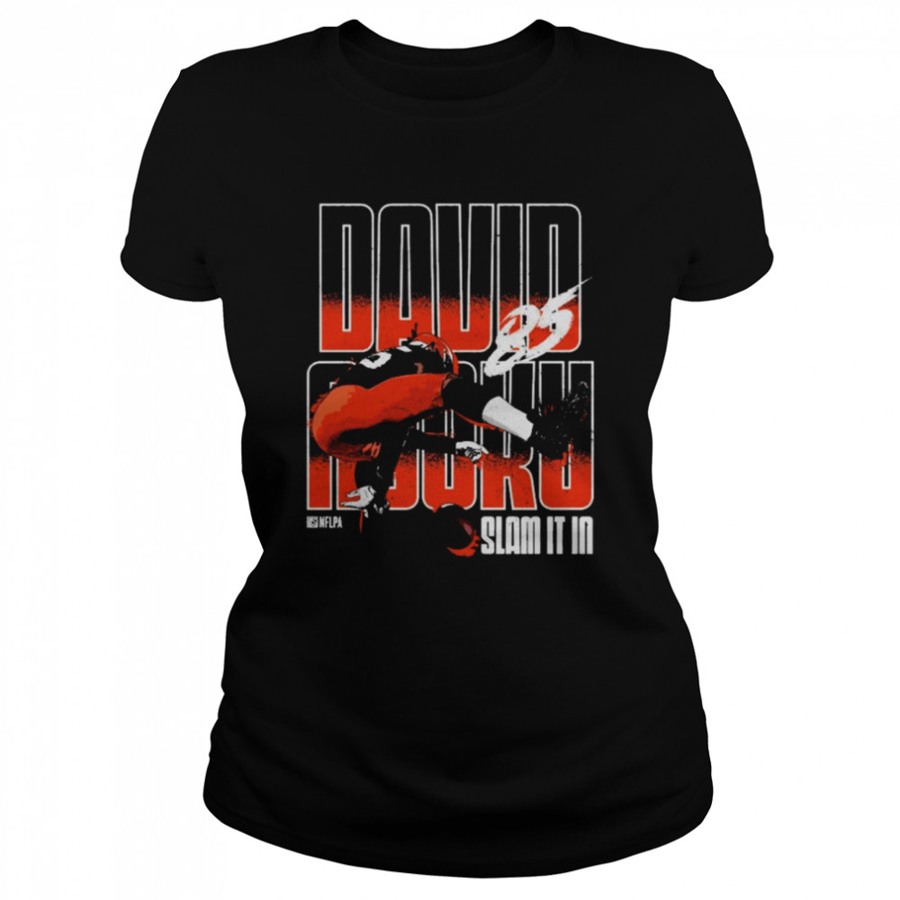 David Njoku Cleveland Slam shirt Classic Women's T-shirt