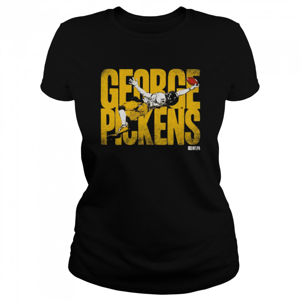 George Pickens Pittsburgh One Hand Catch Bold shirt Classic Women's T-shirt