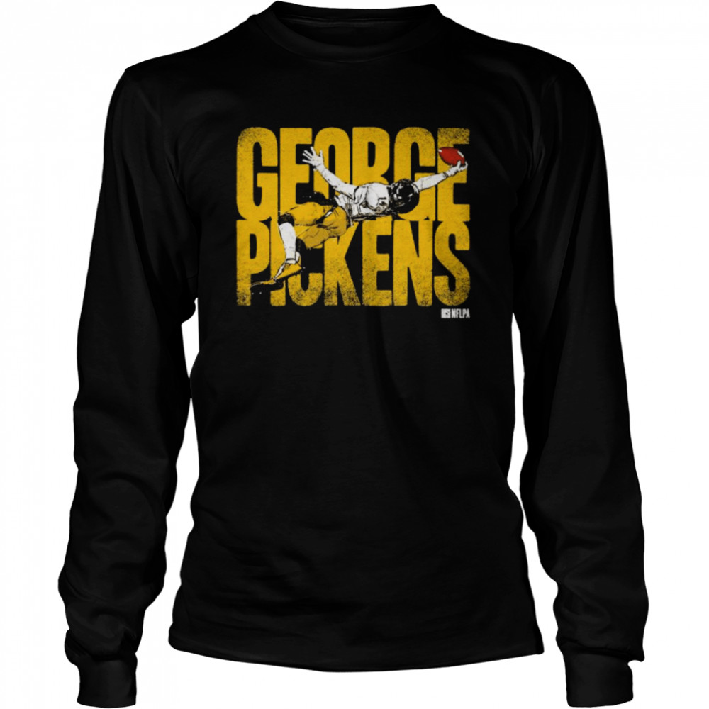 George Pickens Pittsburgh One Hand Catch Bold shirt Long Sleeved T-shirt