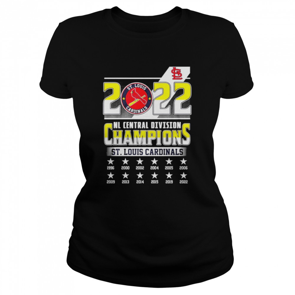 St Louis Cardinals 2022 Nl Central Division Champions 1996 2022 T