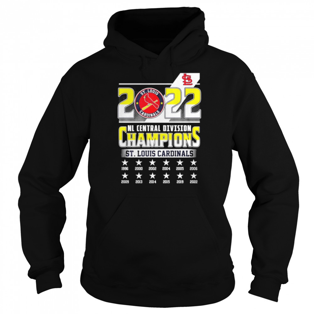 St Louis Cardinals 2022 Nl Central Division Champions 1996 2022 T