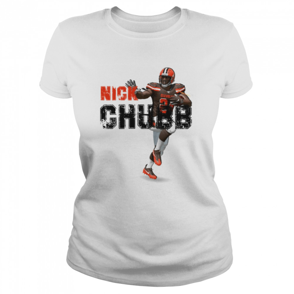 Nick Chubb Cleveland Browns Youth Pixel Player 2 - Limotees