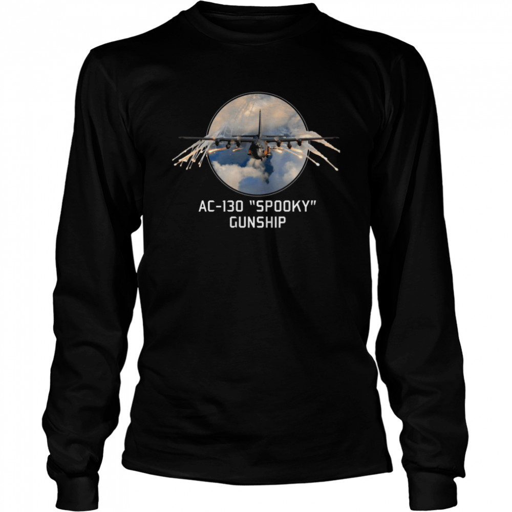 Ac 130 Spooky Gunship shirt Long Sleeved T-shirt