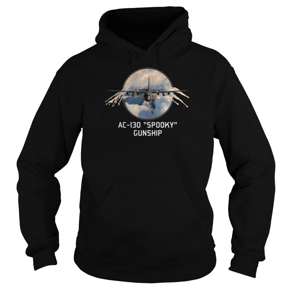 Ac 130 Spooky Gunship shirt Unisex Hoodie