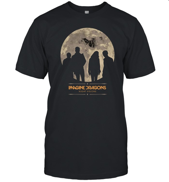 Imagine Dragons Night Visions Throwback Tour Tee Classic Men's T-shirt
