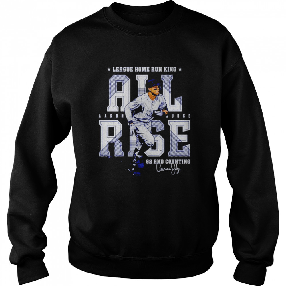 Aaron Judge 62 Home Runs the house that signature shirt, hoodie