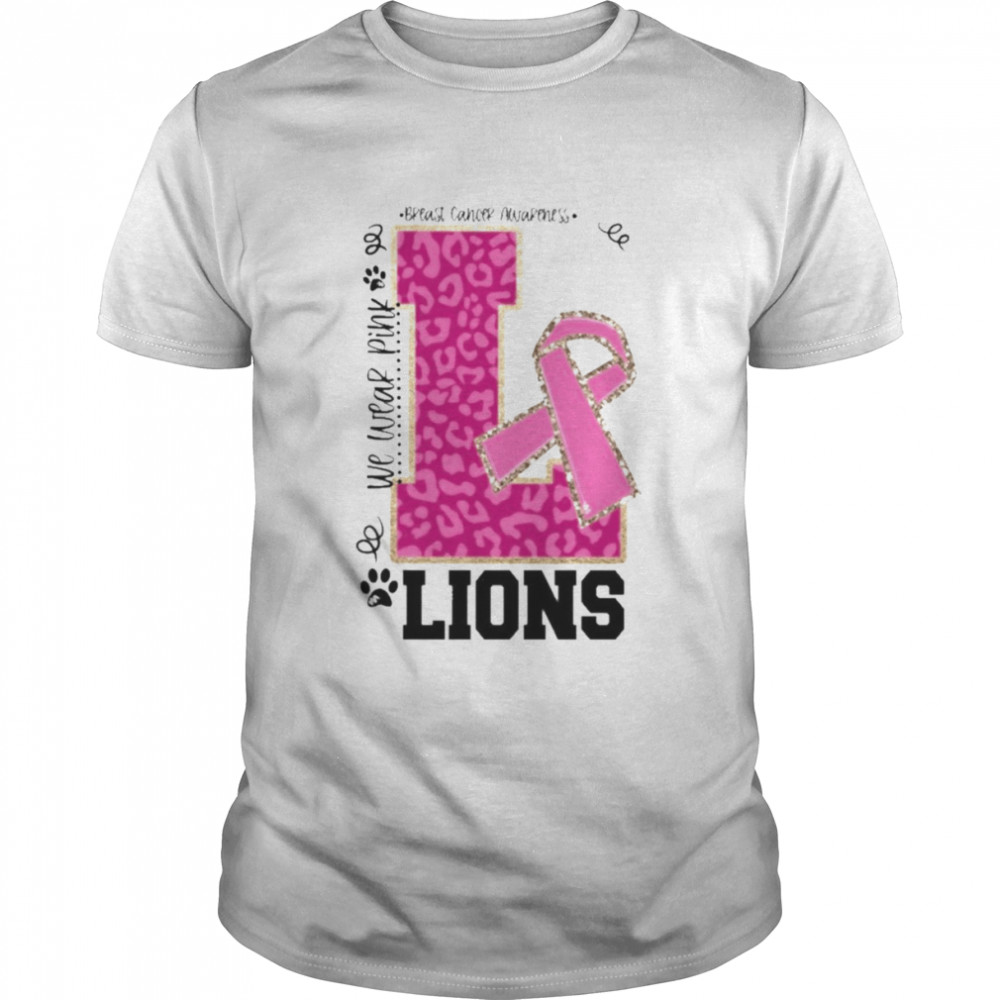 Pink lions shirt deals