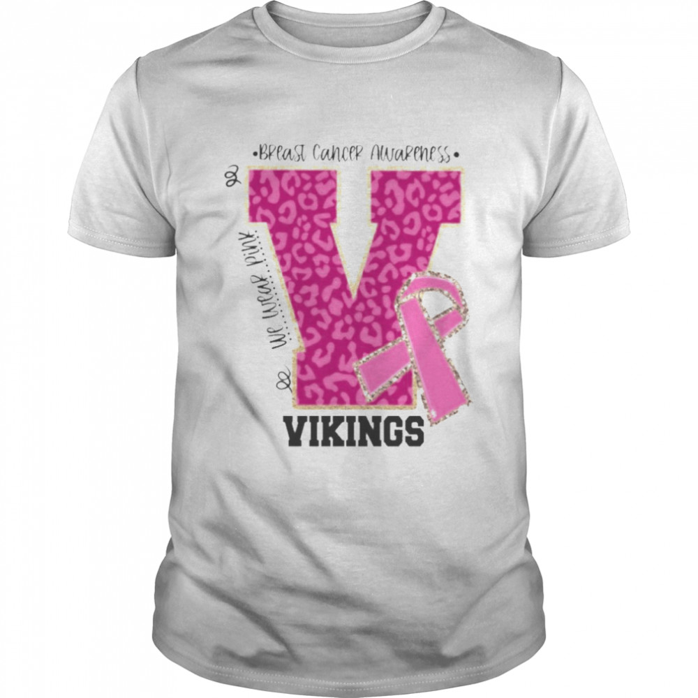 pink vikings shirt