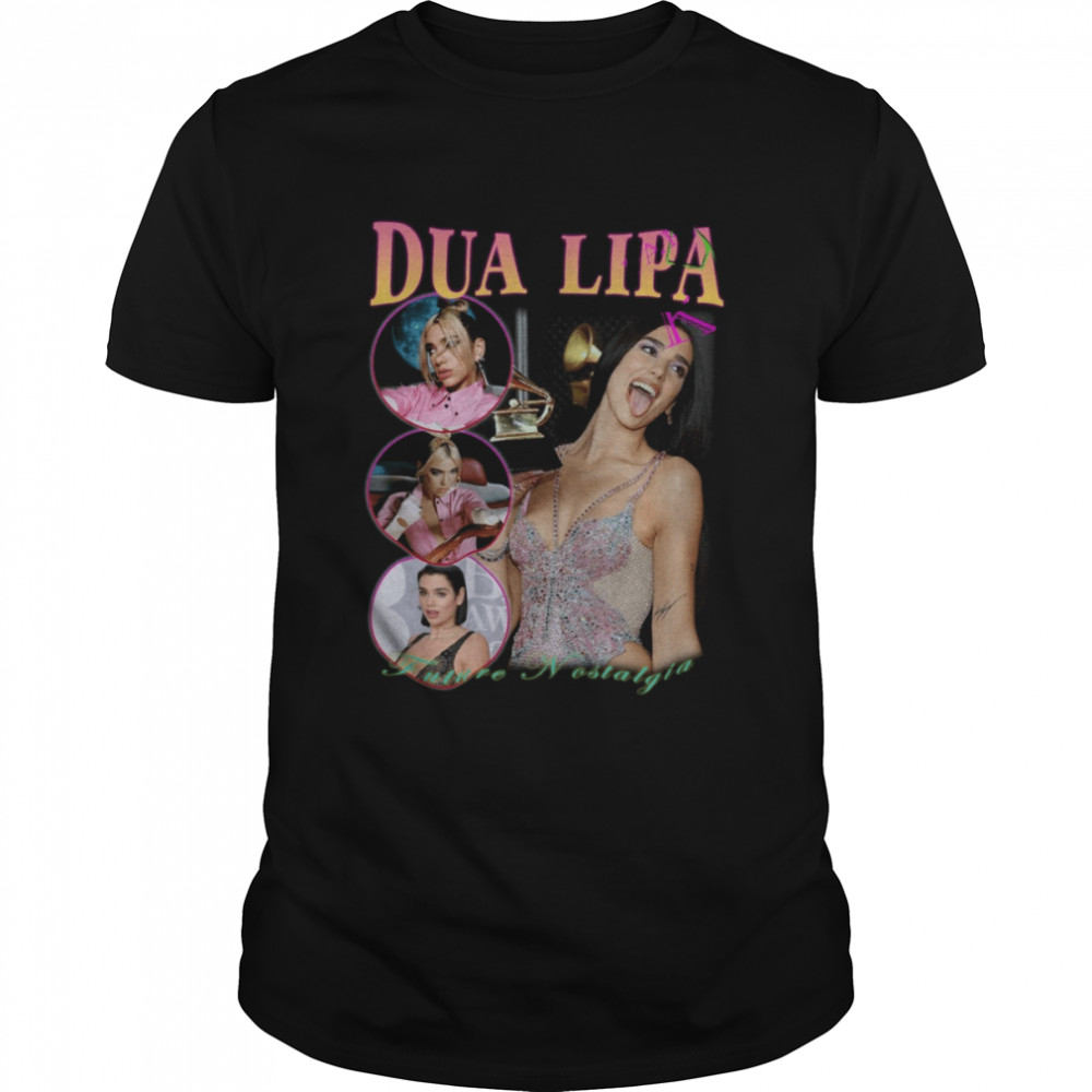 Dua Lipa Future Nostalgia Music Casual shirt - T Shirt Classic