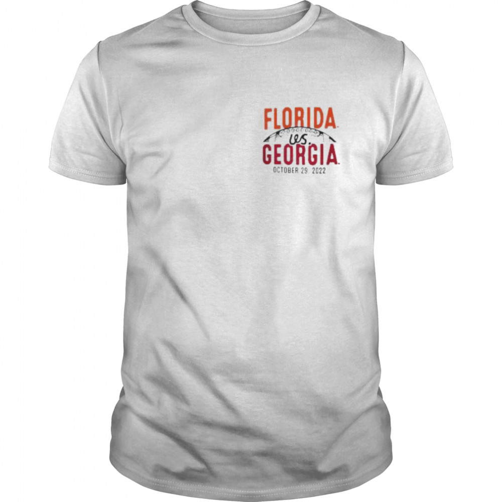 Florida vs Georgia october 29, 2022 Football Matchup T-Shirt