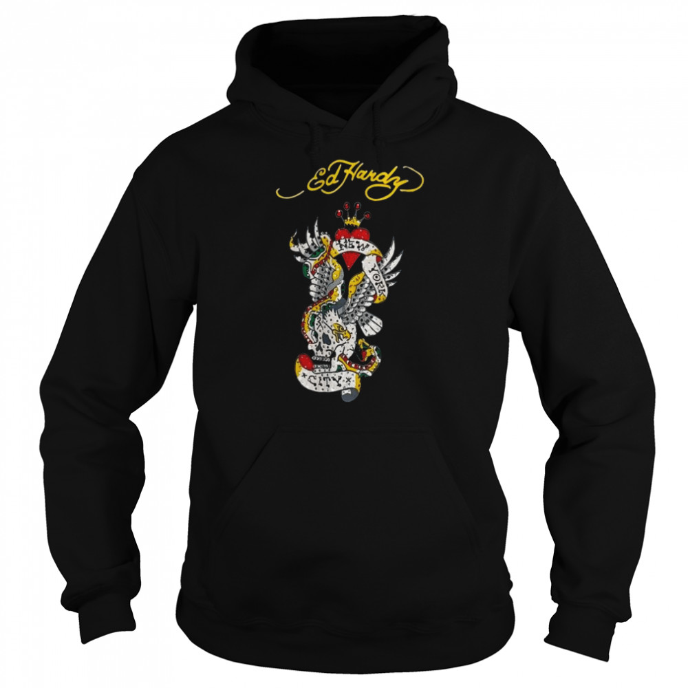 New York City Ed Hardy Christian Audigier shirt - T Shirt