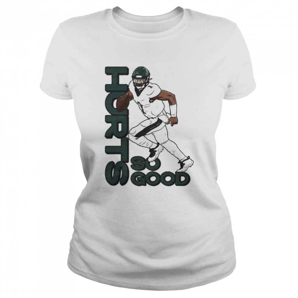 Philadelphia Eagles Football Jalen Hurts So Good Graphic Shirt - Q