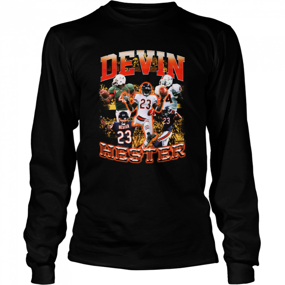 Devin Hester Nfl Player Classic Vintage T-Shirt - Trending Tee Daily in  2023