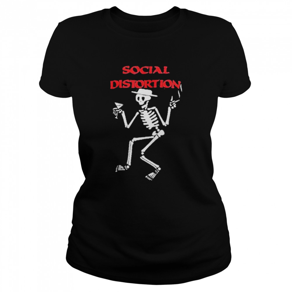 Angelina Jolie In Social Distortion Band Classic Women's T-shirt