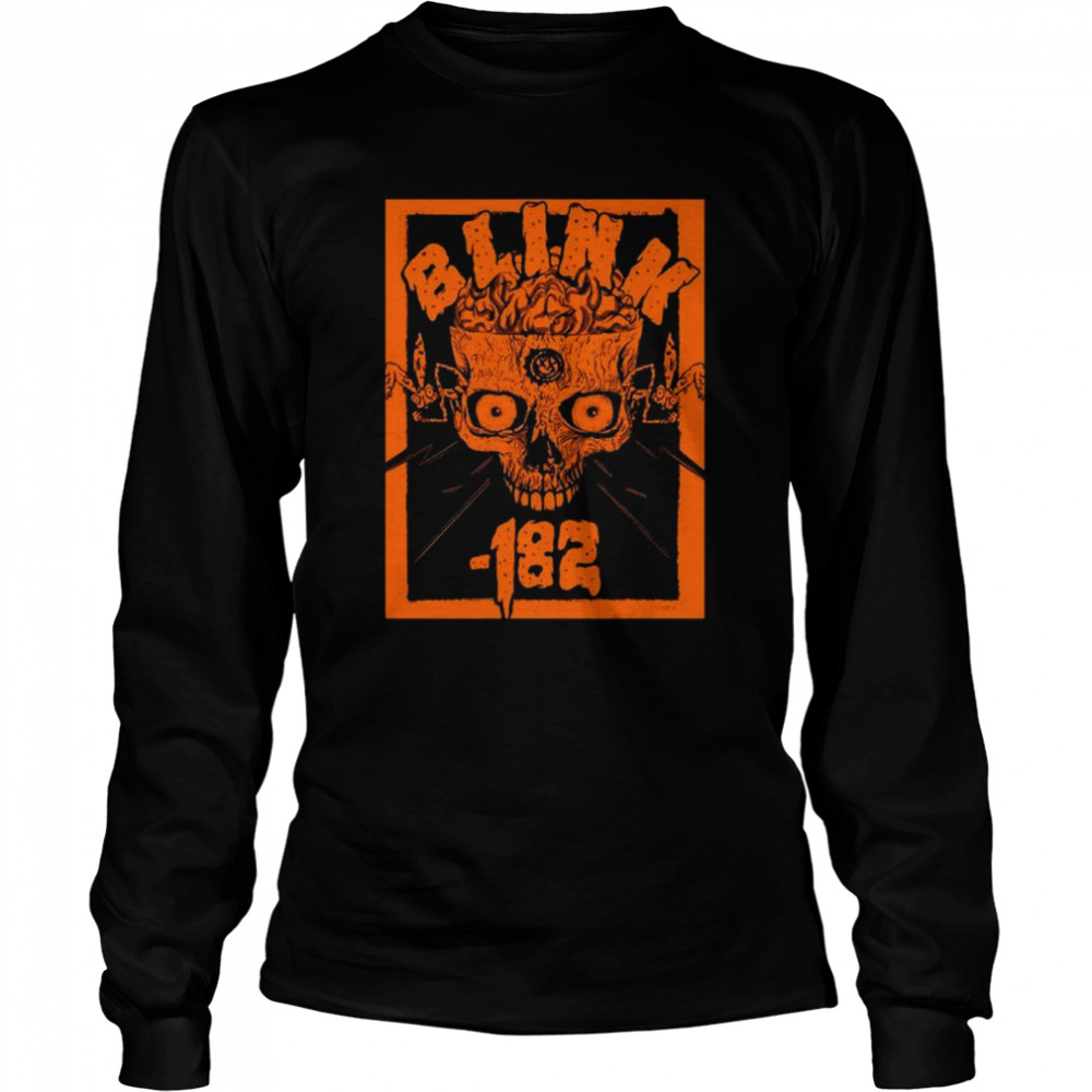 Blink 182 creepy halloween 2022 shirt Long Sleeved T-shirt