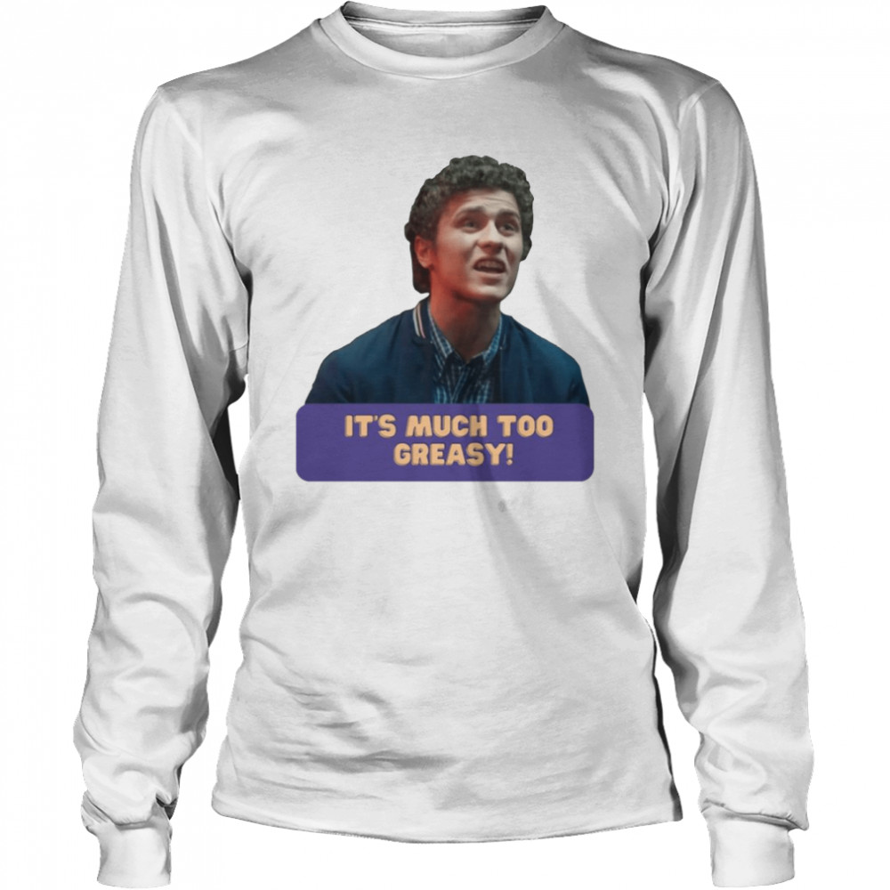 James Hates Chips It’s Much Too Greasy Derry Girls shirt Long Sleeved T-shirt