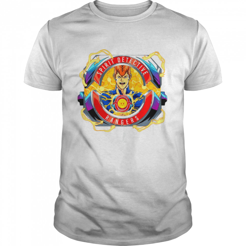 Kazuma Kuwabara Spirit Detective Rangers Game shirt Classic Men's T-shirt