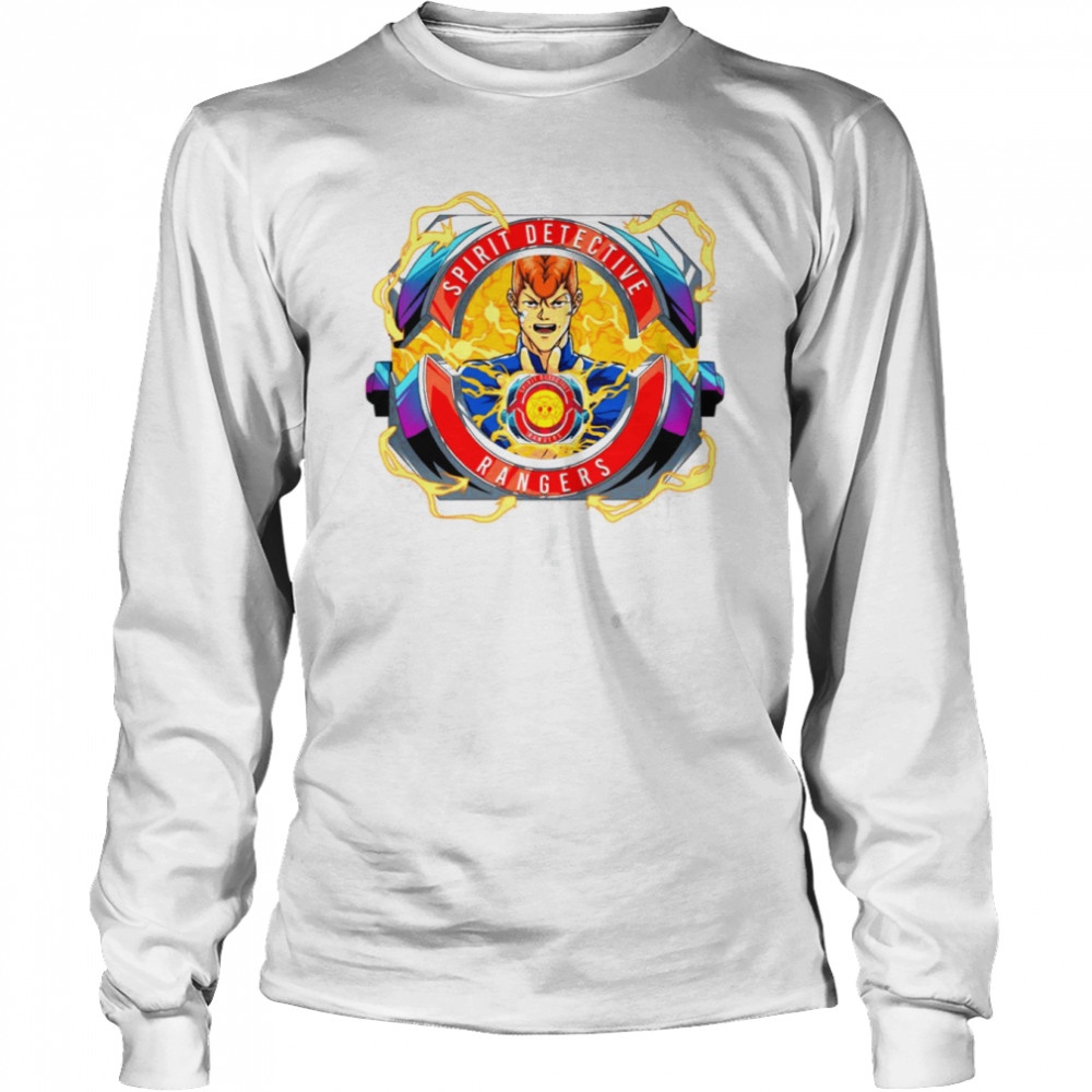 Kazuma Kuwabara Spirit Detective Rangers Game shirt Long Sleeved T-shirt