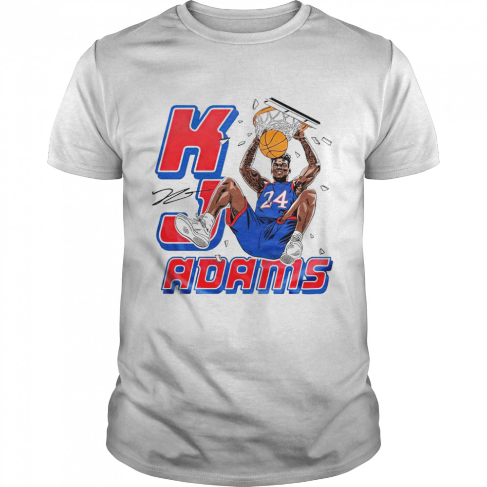 KJ Adams Kansas Jayhawks signature shirt Classic Men's T-shirt