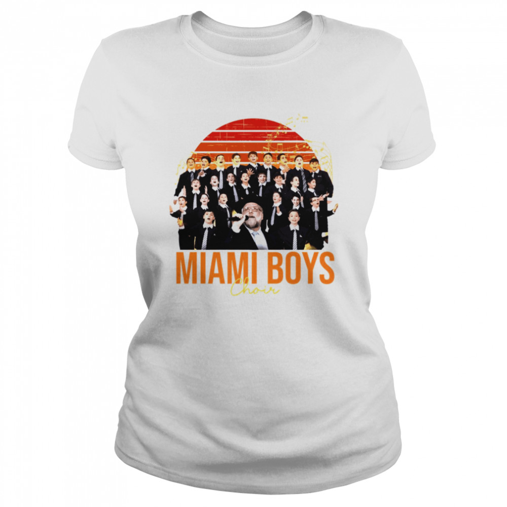 Miami Boys Choir Vintage shirt Classic Women's T-shirt