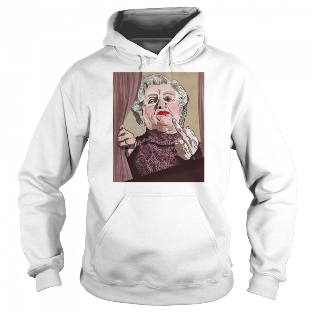 Middle Finger Mrs Doubtfire Art Unisex Hoodie