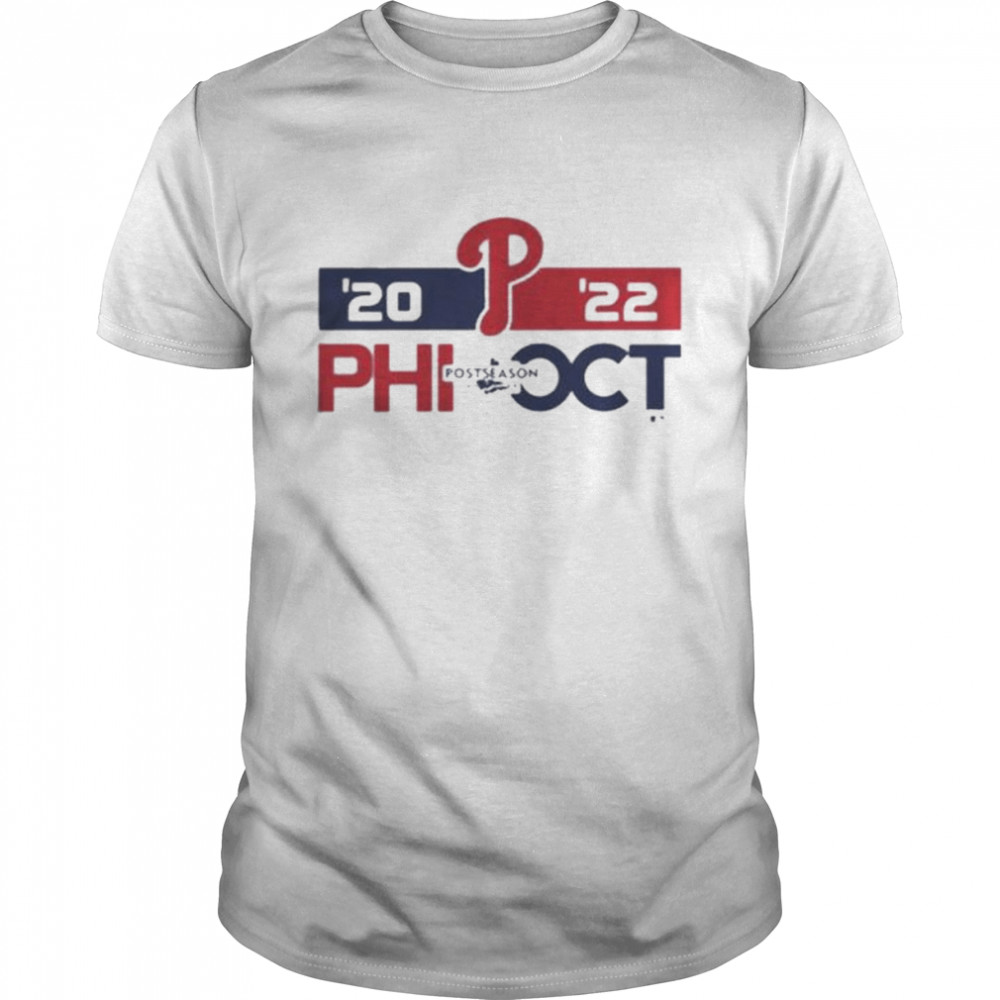 Mlb playoff philadelphia phillies postseason october 2022 shirt Classic Men's T-shirt