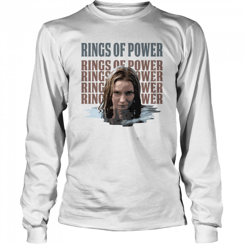 Morfydd Clark Galadriel Rings Of Power In The Water shirt Long Sleeved T-shirt