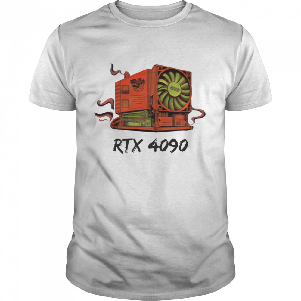 Rtx 4090 Super Nuclear Power Gpu 2022 shirt Classic Men's T-shirt