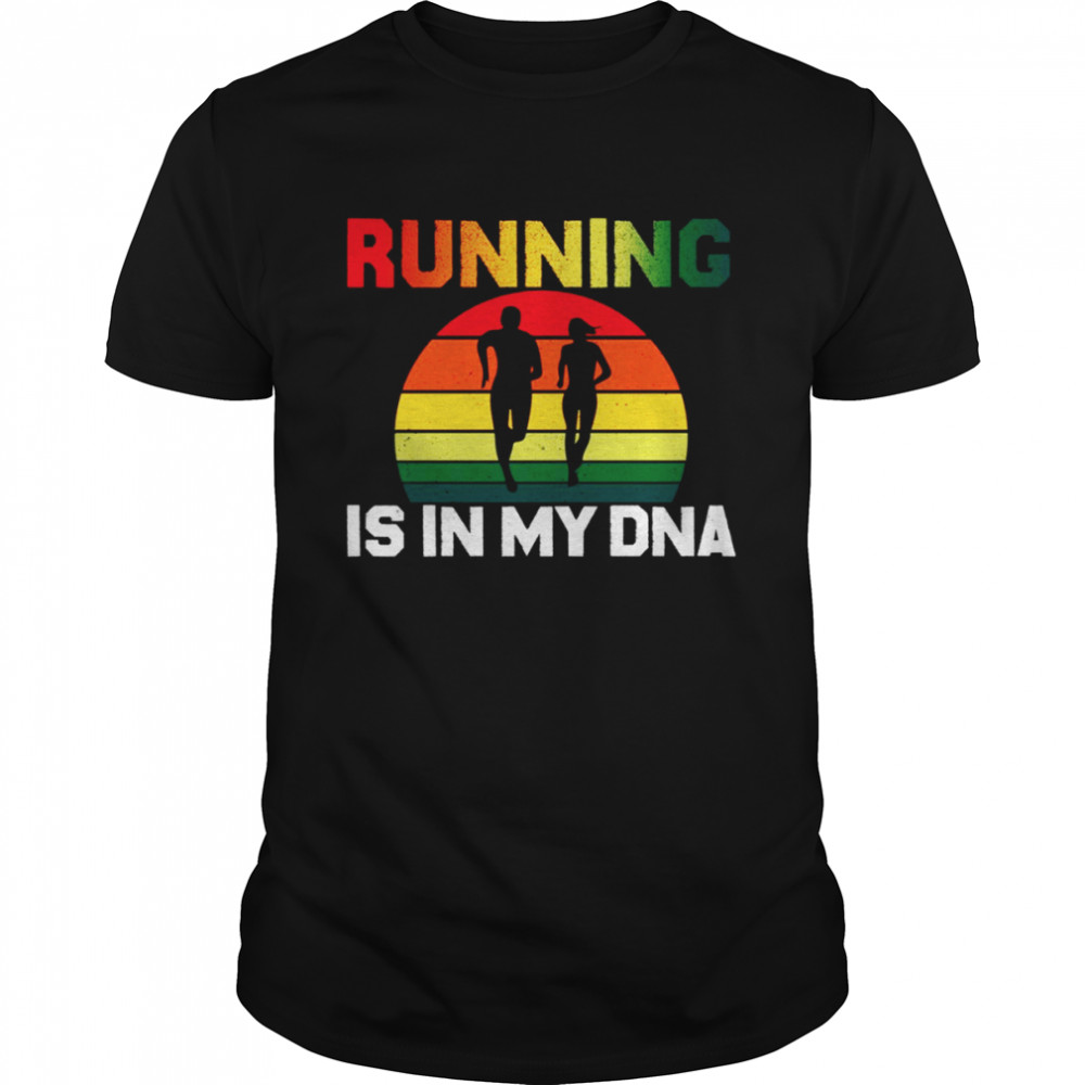 Running Is In My Dna shirt Classic Men's T-shirt