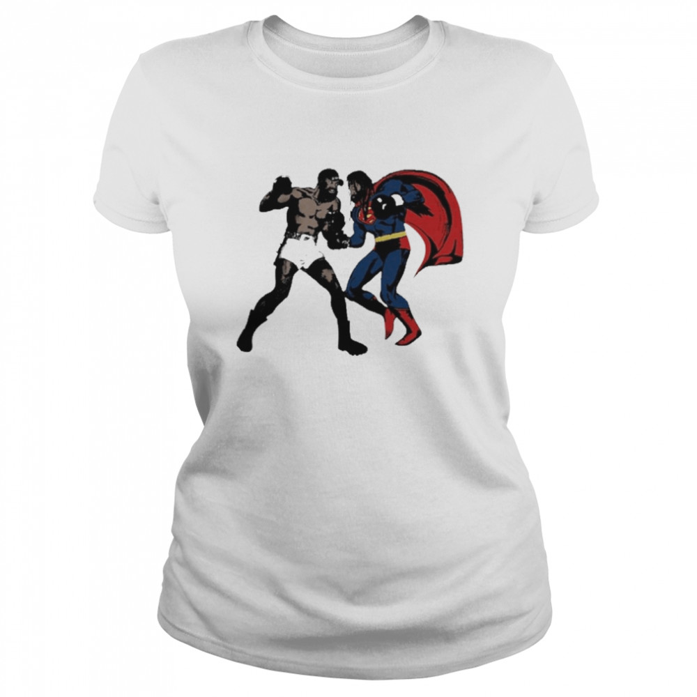 Superman Vs. Muhammad Ali Classic Women's T-shirt