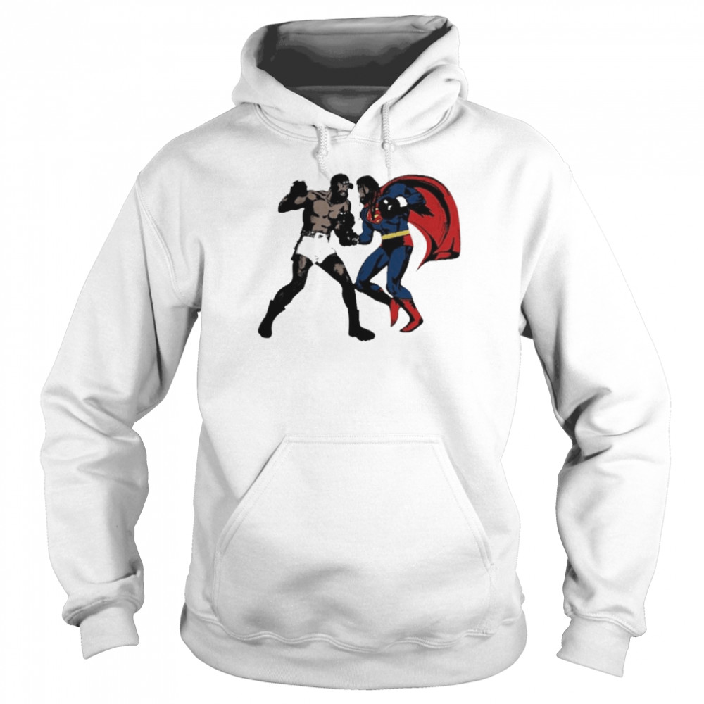 Superman Vs. Muhammad Ali Unisex Hoodie